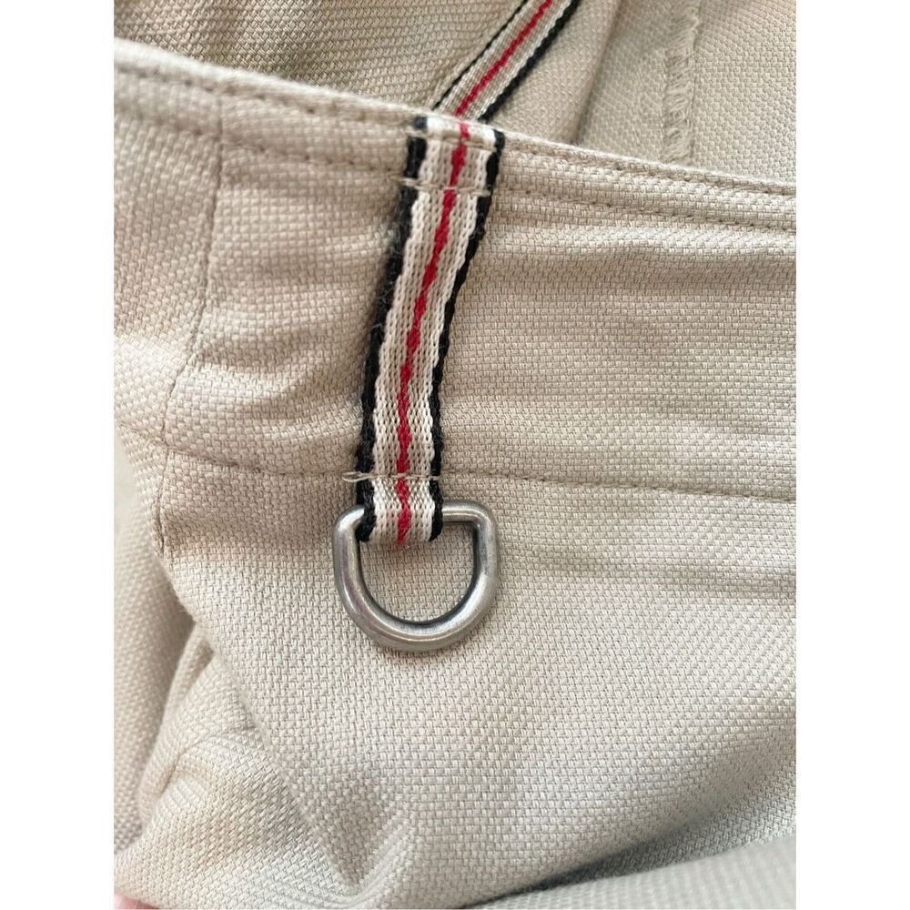 Burberry Equestrian style Pant Size 10 Khaki Flat front - Picture 3 of 5